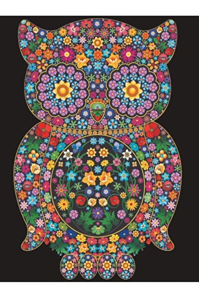 Other Planșă de colorat din catifea 47x35 Bufniță