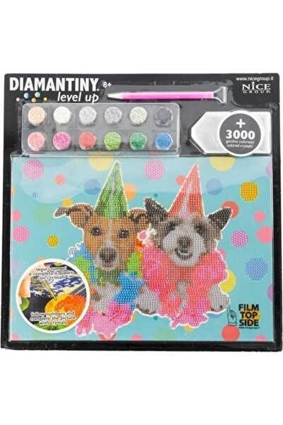 NİCE Level Up Mozaic de Diamante - Petrecerea Câinilor