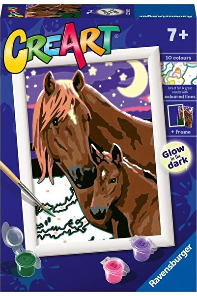 RAVENSBURGER CreArt pentru Copii: Cai la Nord