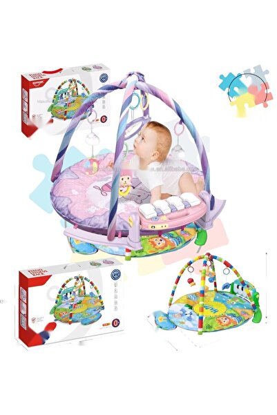 Trendbaby خيمة لعب أطفال مفتوحة مع ألعاب معلقة – مركز نشاط دافئ من Trend Baby...