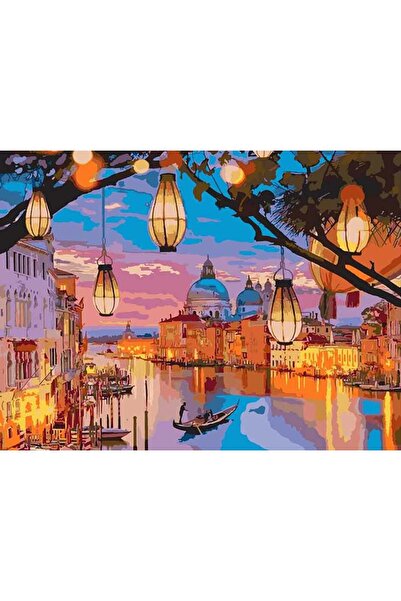 Other PAINTING after no., 40x50 cm, venice lanterns