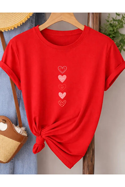 Pink Sky Oversize T-shirt 100% βαμβακερό Unisex Άνετη εφαρμογή Τάση Νέα Σεζόν