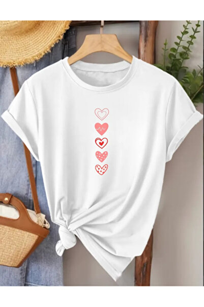 Pink Sky Oversize T-shirt 100% βαμβακερό Unisex Άνετη εφαρμογή Τάση Νέα Σεζόν