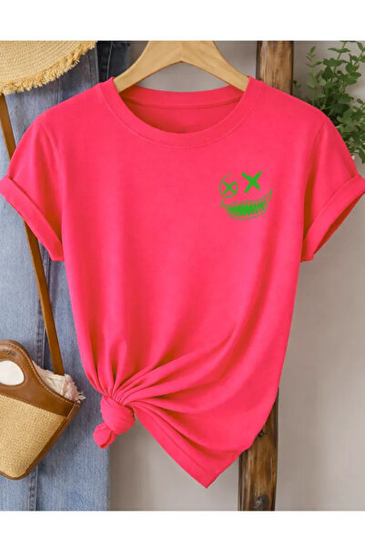 Nebulaa Tekstil Oversize T-shirt 100% βαμβακερό Unisex Άνετη εφαρμογή Τάση Νέ...