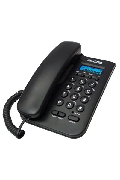MAXCOM Telefon fix KXT100, Negru