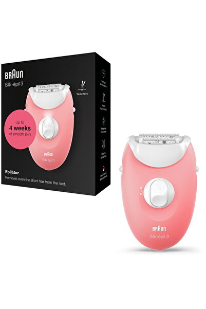 Braun Epilator SE3-176, 20 pensete, Roz