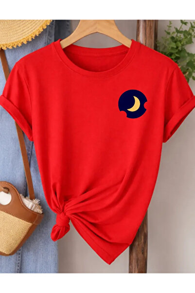 Nebulaa Tekstil Oversize T-shirt 100% βαμβακερό Unisex Άνετη εφαρμογή Τάση Νέ...