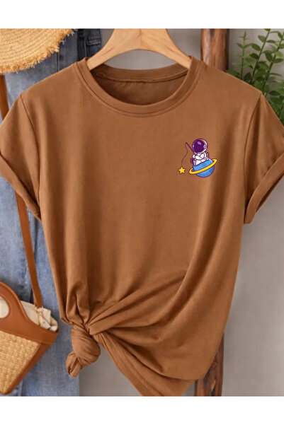 Pink Sky Oversize T-shirt 100% βαμβακερό Unisex Άνετη εφαρμογή Τάση Νέα Σεζόν