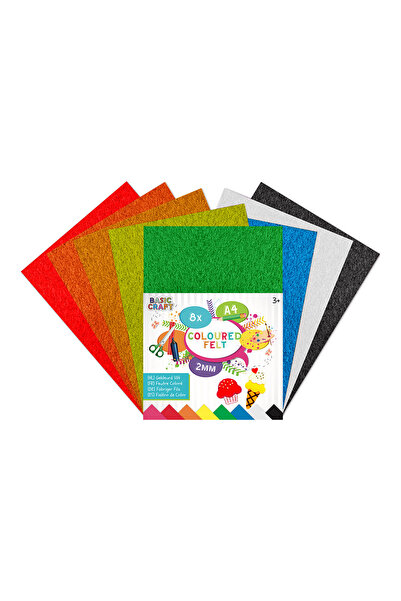 GRAFİX Carton A4 din fetru, 2mm, 8 coli