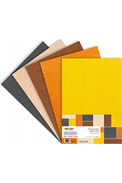 Other Feltru decorativ MIX F2 5 bucăți CULORI VIVALE