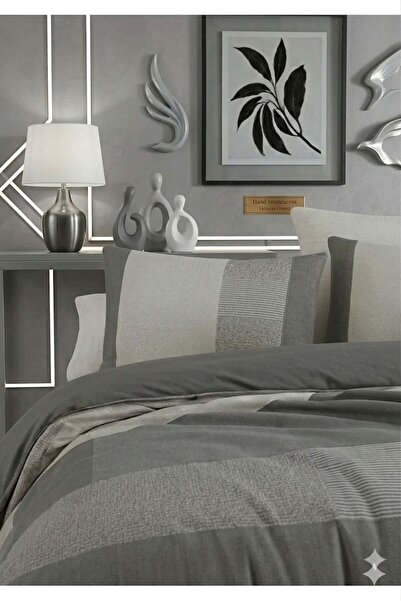 karanihome Çift Kişilik Çift Taraflı Nevresim Takımı Çarşaf Seti