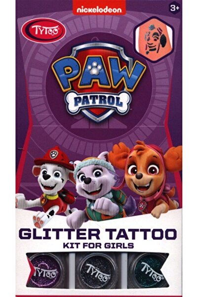 Dante TYTOO Tatuaj temporar cu sclipici PAW PATROL Paw Patrol 02109 preț mix ...