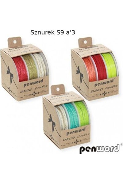 PENWORD Șnur cu 3 culori