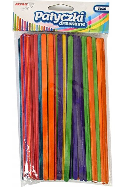 Other Bățoane creative colorate 17,8cm 80 buc