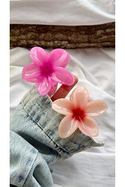 YOYYO Κίτρινο και πράσινο της μέντας Σετ με δύο κλιπ μαλλιών Lotus - Τροπικά ...