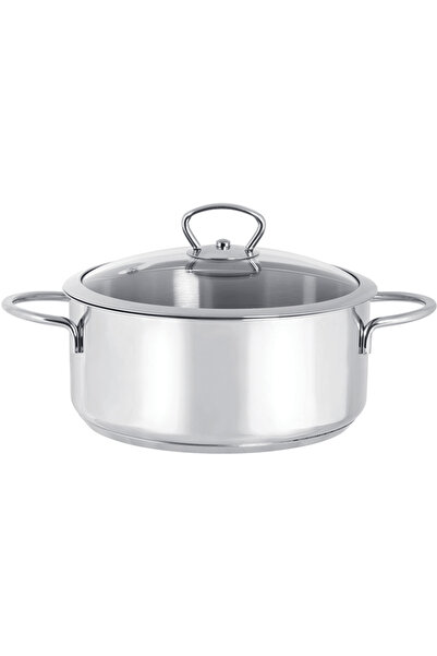 Metalac 1.4l saucepan with glass lid Kulinaria stainless steel/16cm/1.4l