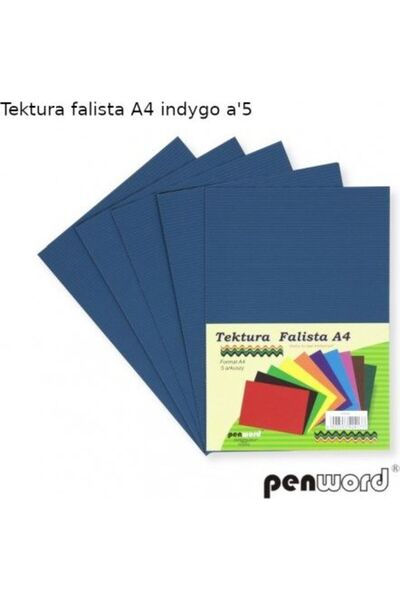 PENWORD Carton ondulat A4 indigo, 5 buc.