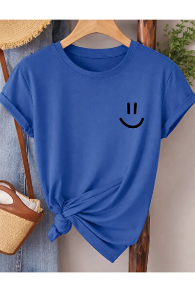 Nebulaa Tekstil Oversize T-shirt 100% βαμβακερό Unisex Άνετη εφαρμογή Τάση Νέ...