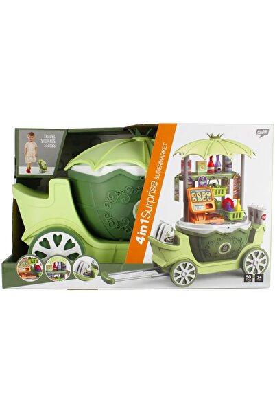 Mega Creative Supermarket cu accesorii Cărucior MC