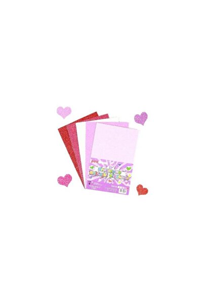 PENWORD Stickere din spumă inimioare 20,3x31,20cm 5 bucăți