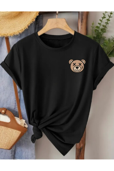 Nebulaa Tekstil Oversize T-shirt 100% βαμβακερό Unisex Άνετη εφαρμογή Τάση Νέ...