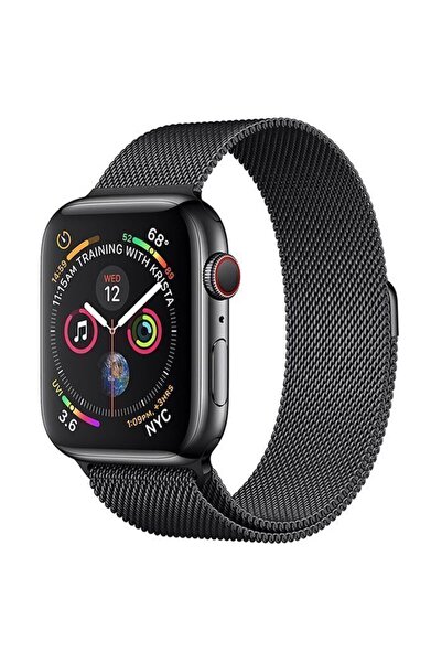 OEM Milanese Loop Black για Apple Watch 38/40/41/42mm Series 10 2024