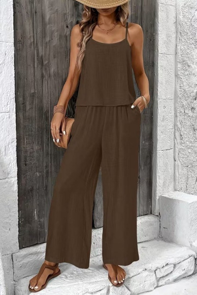 Modayakamoz Νέα σεζόν Γυναικεία Σετ με Στρογγυλή Λαιμόκοψη και Κοντή Μπλούζα ...