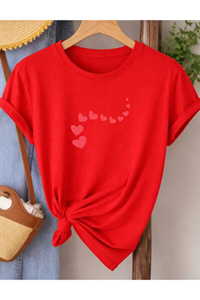 Pink Sky Oversize T-shirt 100% βαμβακερό Unisex Άνετη εφαρμογή Τάση Νέα Σεζόν