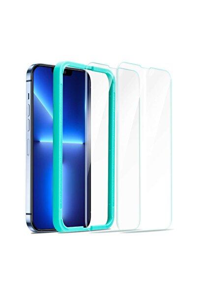 ESR Premium Quality Tempered Glass iPhone 13 Pro Max (2-Pack With Easy Instal...