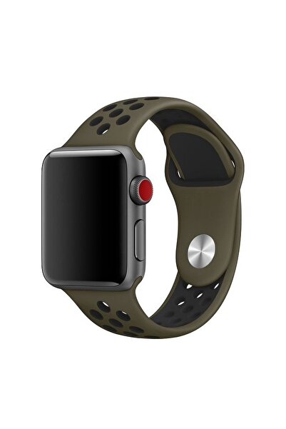 WIWU Dual Color Sport Khaki/Black Λουράκι Apple Watch 38/40/41/42mm Series 10...