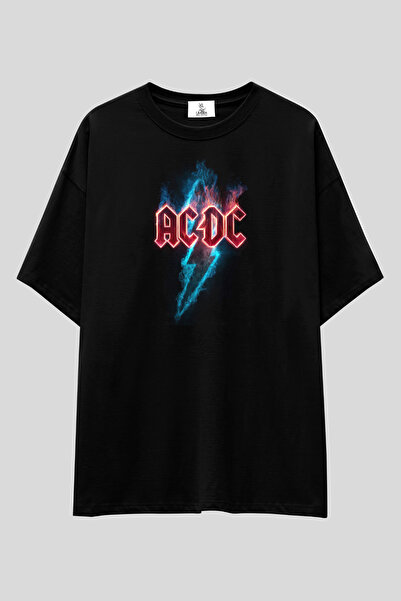 UmbraWear تي شيرت AC/DC Rock Band للجنسين |   تي شيرت مصنوع من القطن بنسبة 10...