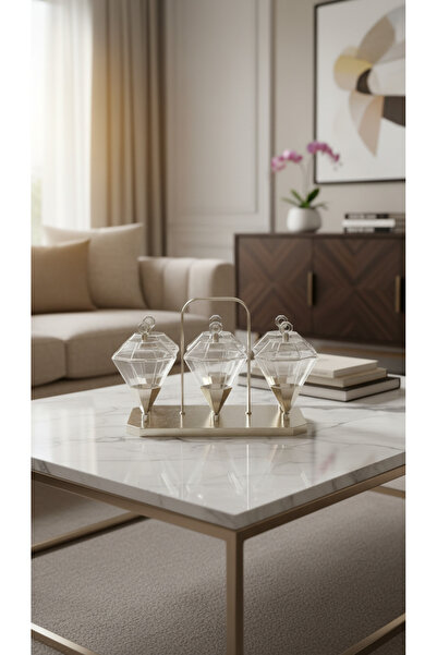 Generic High-End Design Dessert and Nut Plate Holder Dish Set for Entertainin...