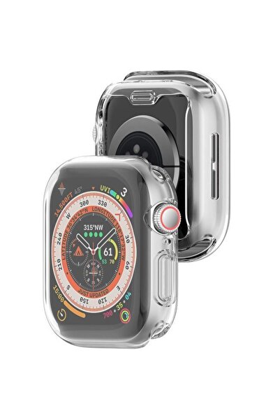 Orso Θήκη Ultra Thin Silicone Διάφανη Apple Watch 46mm