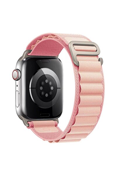 Orso Λουράκι Alpine Nylon Loop Pink Apple Watch 44/45/46/49mm