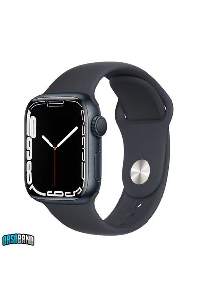 Orso Midnight Blue Silicone Λουράκι Apple Watch 44/45/46/49mm