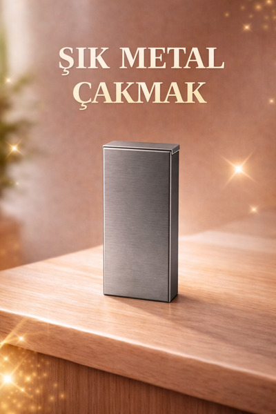 Hunter ŞIK VE PRESTİJ TASARIMLI METAL KLASİK ÇAKMAK