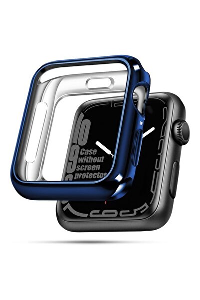 Orso Θήκη Ultra Thin Silicone Blue Apple Watch 45mm