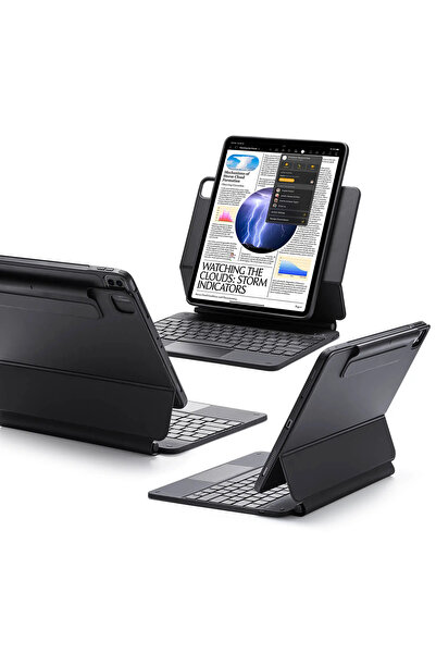 ESR Θήκη με Πληκτρολόγιο Rebound Magnetic Keyboard 360 Black iPad Air 13