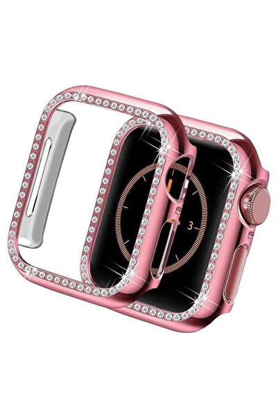 Orso Θήκη Hard Diamonds Pink Apple Watch 42mm Series 10 (2024)