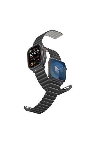 Amazingthing Λουράκι Glamour Sense Black Apple Watch 44/45/46/49mm