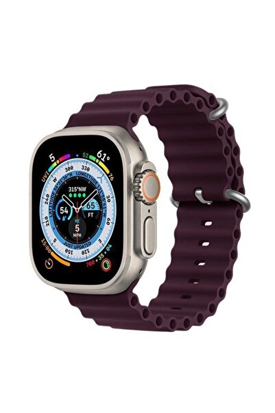 Orso Deluxe Sport Silicone Elderberry Λουράκι Apple Watch 44/45/46/49mm