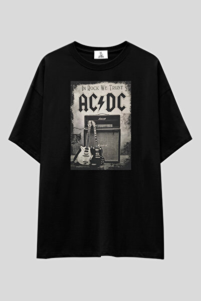UmbraWear تي شيرت AC/DC Rock Band للجنسين |   تي شيرت مصنوع من القطن بنسبة 10...