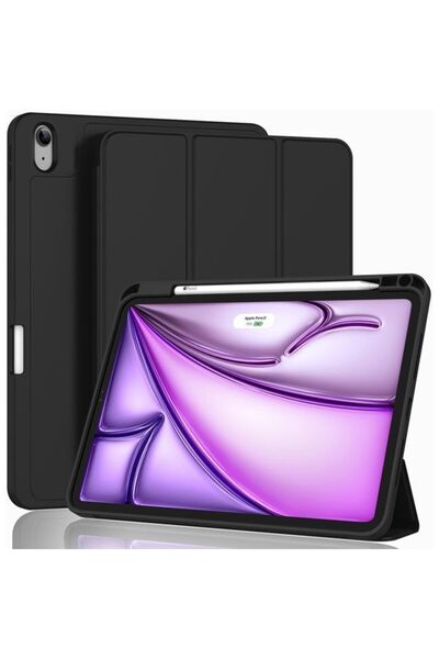 Orso Θήκη Soft TPU Flexible Pencil Holder Black iPad Air 13