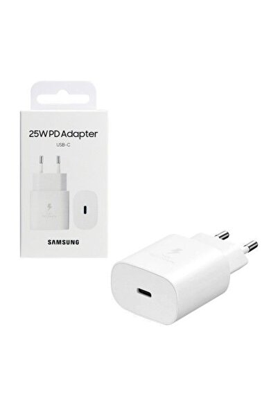 Samsung Φορτιστής USB-C 25W EP-TA800EWE Λευκό (Retail)