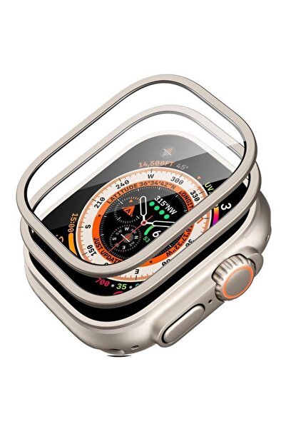 ESR (2 Pack) Armorite Ultra-Tough Tempered Glass Titanium Apple Watch Ultra 49mm