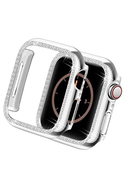 Orso Θήκη Hard Diamonds Silver Apple Watch 42mm Series 10 (2024)