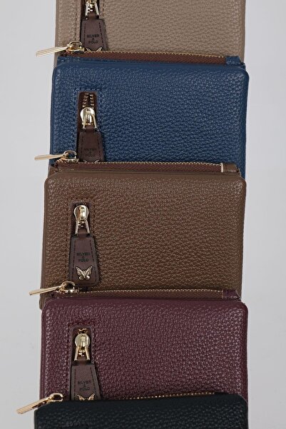 Silver Polo Sp119701 Wallet & Card Holder D.Rolax Beige