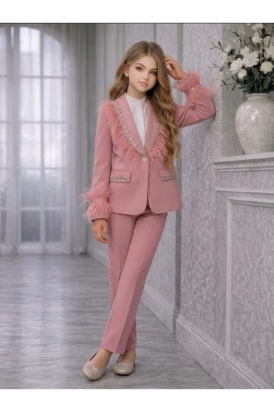 Bisahane Set jachetă, cămașă și pantaloni pentru fete