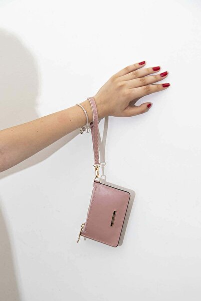 Silver Polo محفظة نسائية وحامل بطاقات من سيلفر آند بولو SP1097 باللون الوردي ...