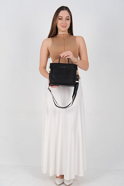 Silver Polo Sp1225 Women's Handbag Black